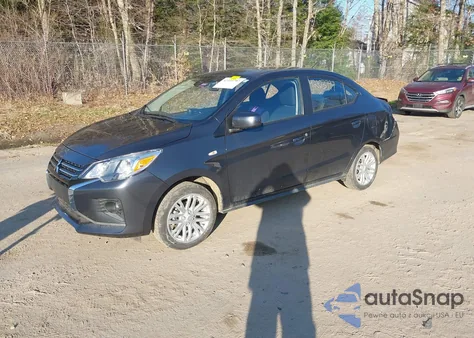 2024 Mitsubishi Mirage G4 Le из США, поврежденный, VIN ML32FUFJ4RHF07678